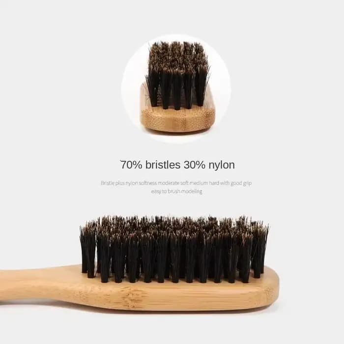 Brosse de nettoyage en poils de sanglier