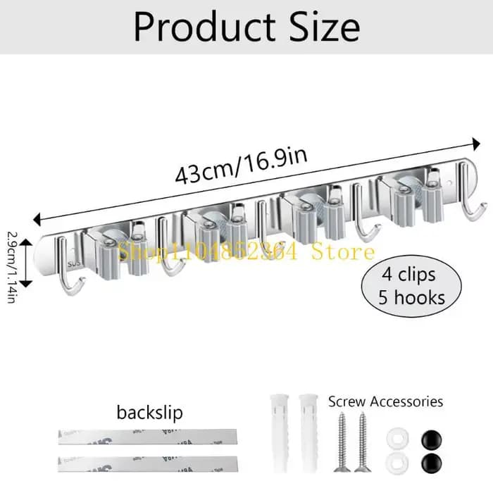 Support balais pratique 652F