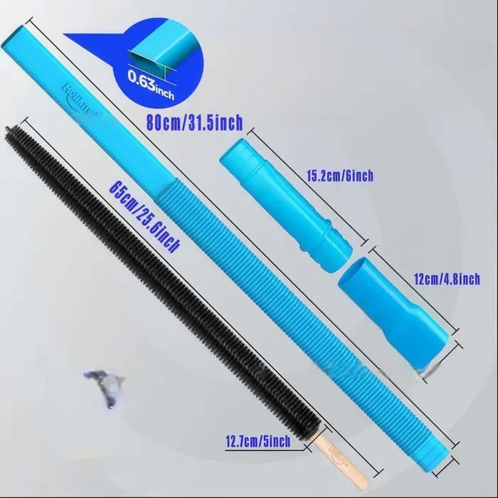 Kit de nettoyage pour tuyau d'aération d'aspirateur