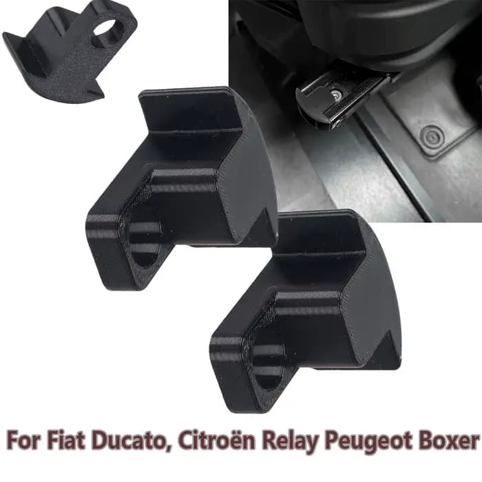 Protecteurs de rails de siège, 2/4 pièces, pour Fiat Ducato, Citroën Relay, Peugeot Boxer, caravanes, camping-cars, pièces de camping-car