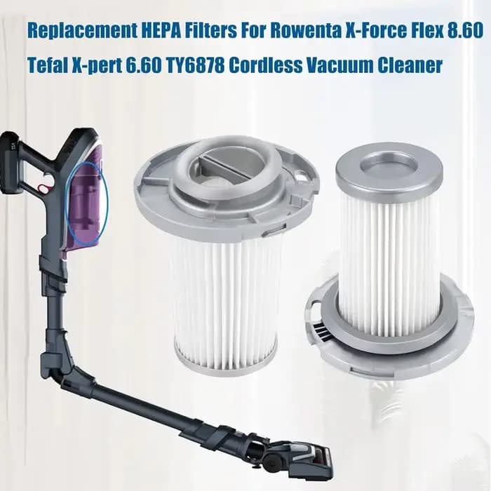 Filtre HEPA ZR009005 pour aspirateur sans fil Rowenta X-Force Flex 8.60 RH9611 RH9637 RH9638 RH9639
