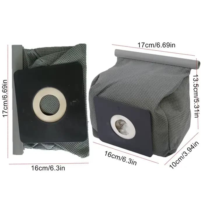 1/2/3 pièces plus récent sac en tissu d'aspirateur universel sac