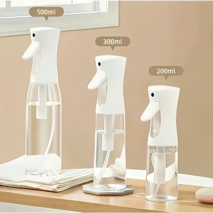 Flacon pulvérisateur continu haute pression, adapté aux soins de beauté, hydratant, pulvérisateur à brume fine, soins capillaires et désinfection à l'alcool