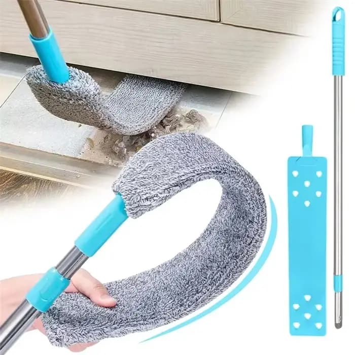 Balai télescopique à long manche pour stores domestiques