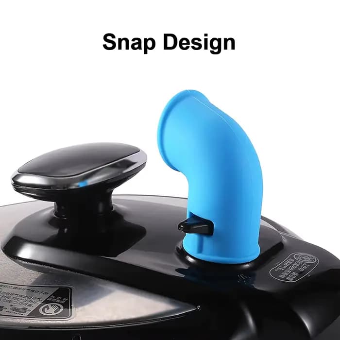 Accessoires de valve de décharge de vapeur rotative à 360° en silicone pour autocuiseur