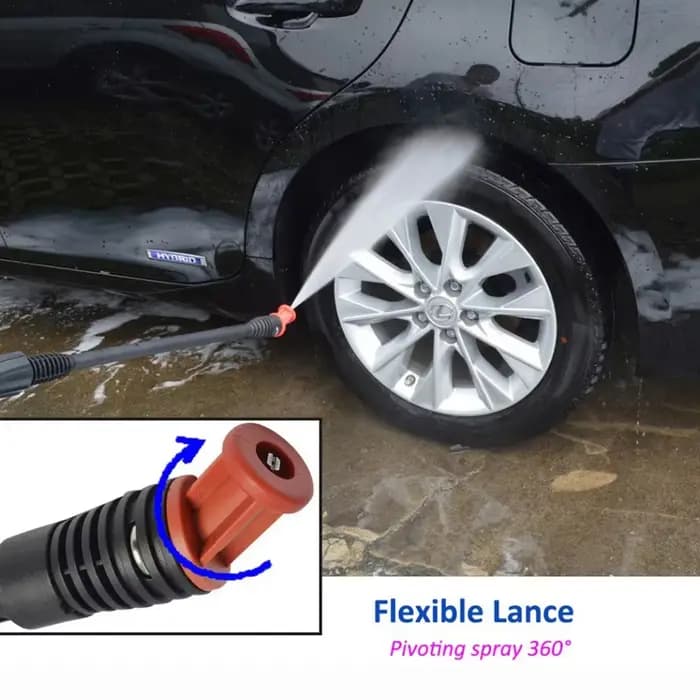 Lance turbo rotative pour Parkside