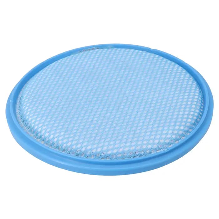 Filtre rond bleu aspirateur balayage robot