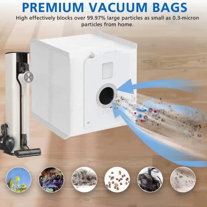 Convient aux sacs à poussière de remplacement LG CordZero