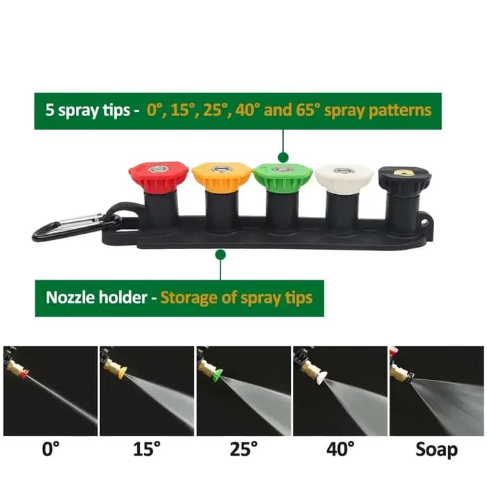 Kit de Lance à mousse de neige haute pression pour lave-linge Lavor