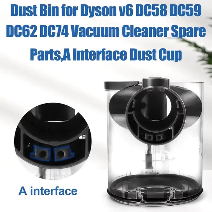 Poubelle pour aspirateur Dyson V6 DC58 DC61 DC59 DC62 SV03 HH08 SV07