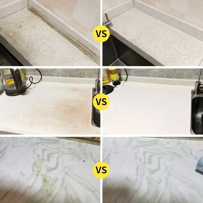 Dissolvant de taches de pierre