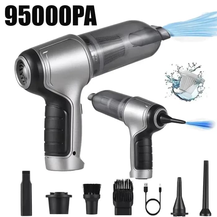 Aspirateur de voiture sans fil, plumeau, pompe à vide portative pour la maison, Portable, forte aspiration, nettoyeur de voiture