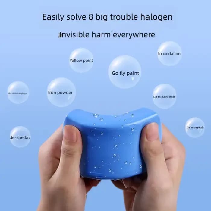 100g Barre d'argile volcanique pour voiture - Argile de nettoyage spécifique pour l'automobile
