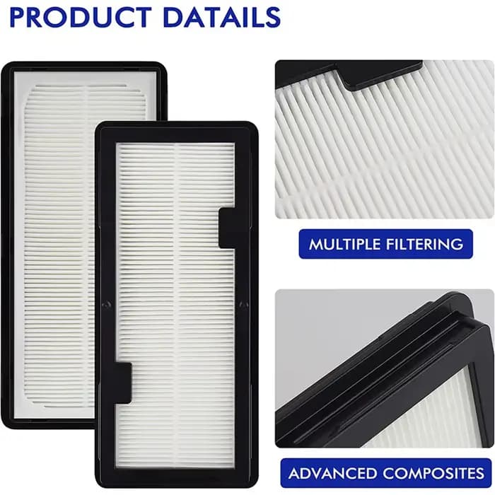 HEPA PUND-Lot de 2 pièces de rechange lavables pour aspirateur Samsung Jet Bot AI + et Jet Bot +