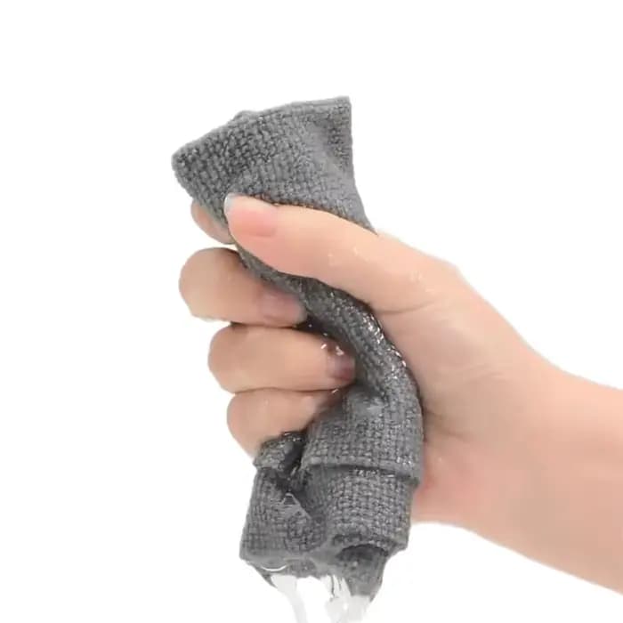 Lingettes de nettoyage réutilisables à double usage (humide et sec)