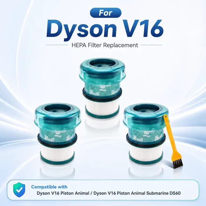Filtre HEPA Compatible pour (Dyson V16 Piston Animal/Dyson V16