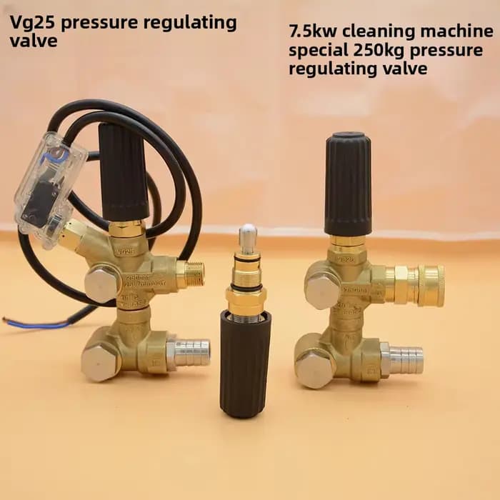 Vanne régulatrice de pression pour pompe de lavage automobile – Type bypass interne haute