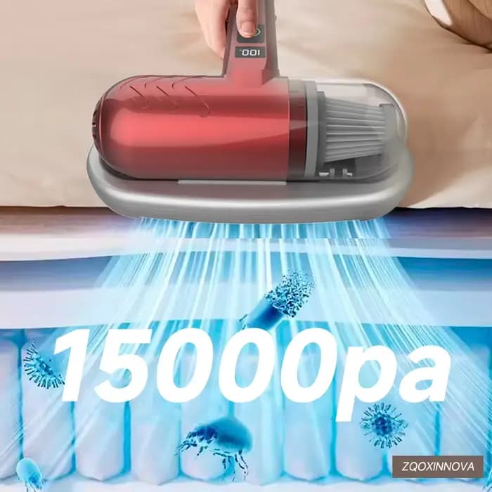 Aspirateur intelligent sans fil pour éliminer les acariens, nettoyeur de literie domestique, machine portative sans fil, robot de nettoyage en profondeur des acariens