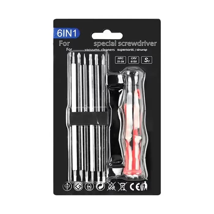 1 jeu de tournevis Torx étoile pour aspirateur Dyson V6/V7/V8/V10/V11/DC24/DC40/DC41/DC50