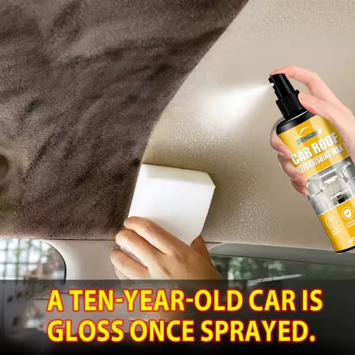 Nettoyant polissant pour l'intérieur de la voiture