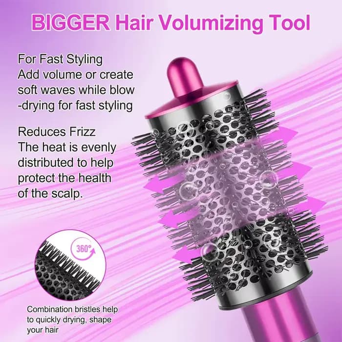 Brosse volumatrice ronde pour Dyson Airwrap, grand et petit, accessoire de rêve, améliore le volume et la polymérisation du styl
