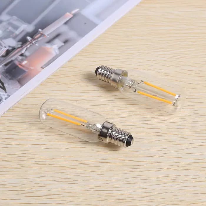 Ampoule LED blanche chaude pour hotte, 2 pièces, E14, 3W