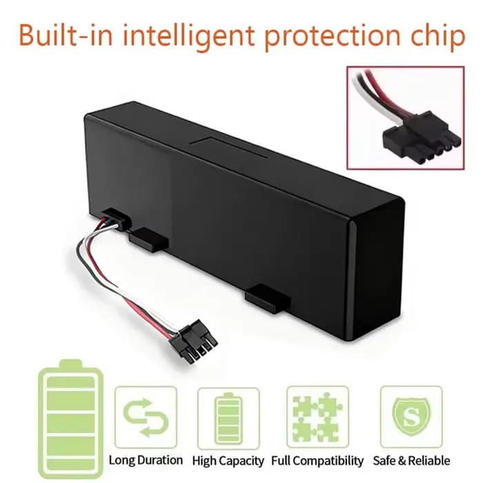 Batterie Li-ion 14.4V pour STYTJ02YM 2800 ~ 9800mAh, pour aspirateur Mijia Mop Pro Yunmi MVVO1-JG Haier JX37