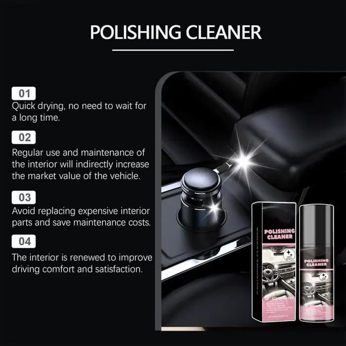 Nettoyant de polissage intérieur de voiture 100ml