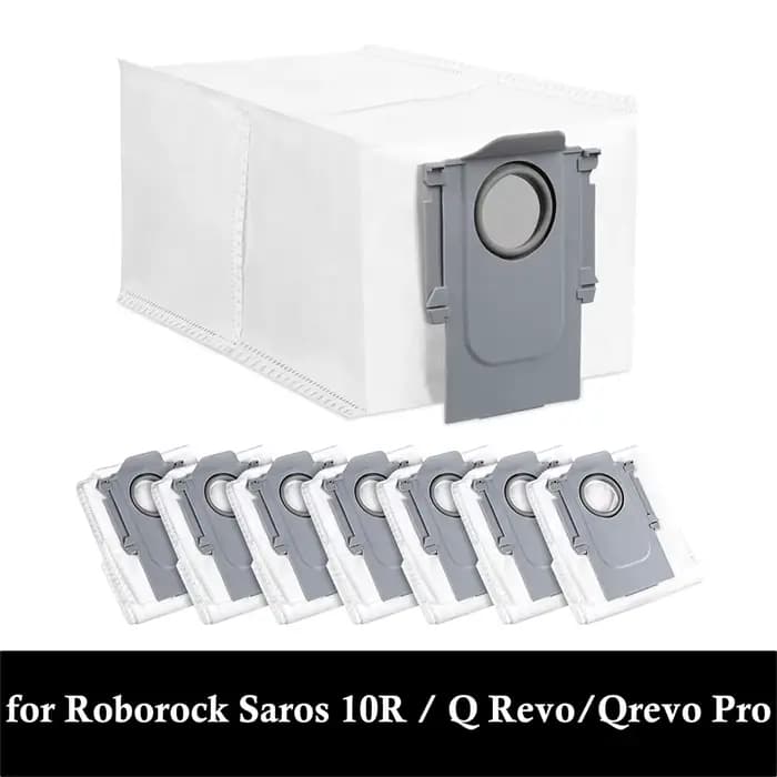 Sacs d'aspirateur pour Roborock Saros 10R / Q Revo/Qrevo Pro/Qrevo MaxV/Qrevo Curv/Qrevo Master / S8 MaxV Ultra / S8 Max