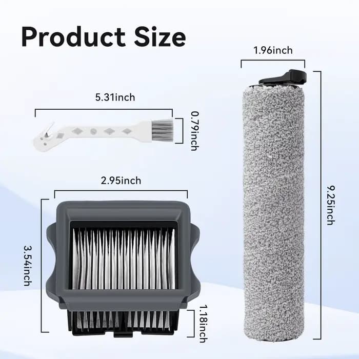 Kit de pièces détachées pour aspirateur laveur de sols sans fil Tineco IFloor S3 / Floor ONE S3