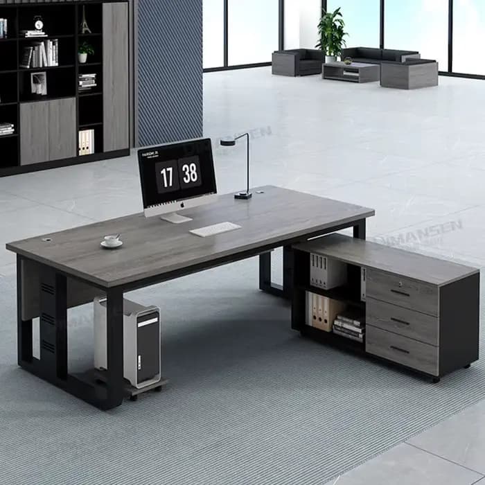 Bureau de direction design de luxe pour intérieur, esthétique, universel, sécurisé, Mesa Ordenador, ornements, mobilier de maison