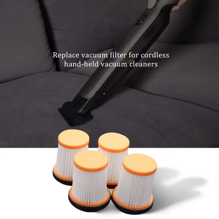 Filtre d'aspirateur de rechange sans fil, compatible avec Shlavabo W1 WV200 WV201 WV205 WV220, 4 pièces