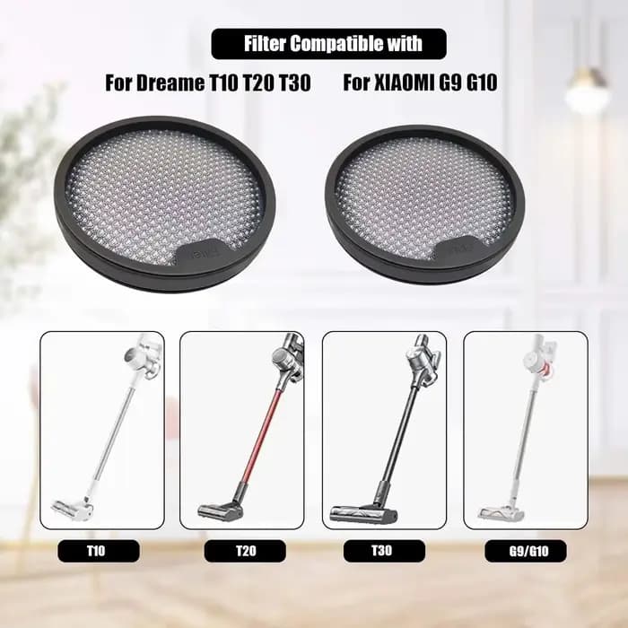 Filtre pour aspirateur Dreame T10/T20/T20 Pro/T30/T30 Neo/R10/R10 Pro/R20