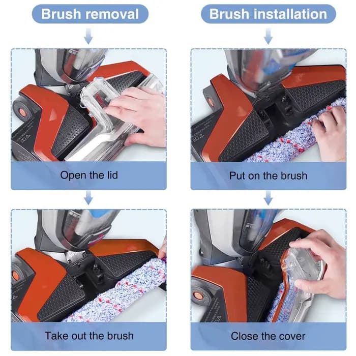 Accessoire de qualité supérieure pour Bissell Crosswave Compatible