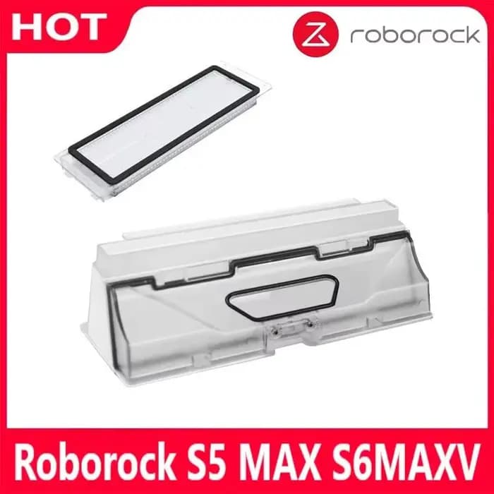 Roborock S5 MAX S6 MaxV PURE Nouvelle boîte à poussière pour aspirateur robot