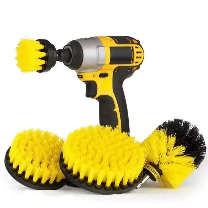 Kit de brosses de nettoyage électriques pour perceuse