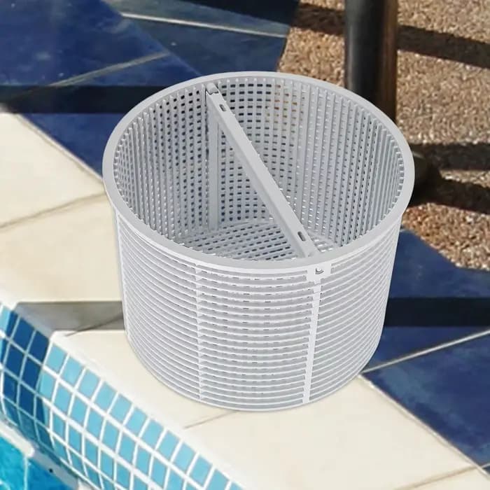 Panier de skimmer pour éliminer les feuilles, panier filtrant pour piscine, pour l'élimination des feuilles et des débris des spas