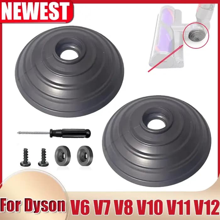Accessoires de roue à billes en V pour aspirateur Dyson V6 V7 V8 V10 V12 DC58 DC59 DC62