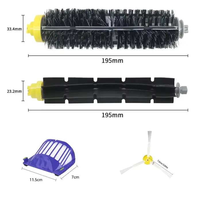 Brosse pour aspirateur IRobot Roomba série 600