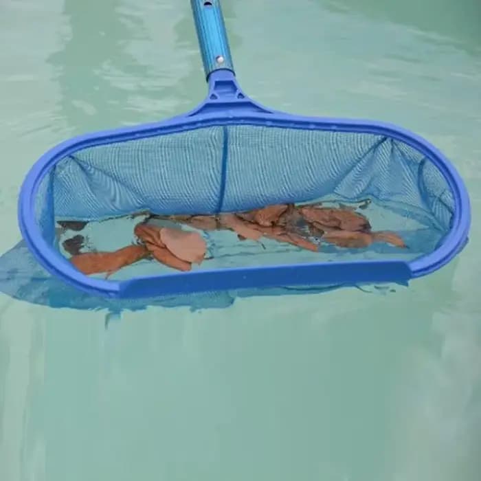 Filet d'écumoire pour piscines, râteau de nettoyage des déchets, maille de feuilles, sac profond, filet de nettoyage de feuilles d'étang SPA, accessoires de piscine