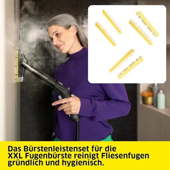 B89B-XXL pour Karcher SC1 SC2 SC3 SC4 SC5 jeu de bandes de brosse 6 pièces