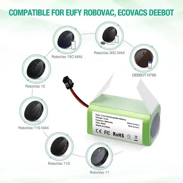 Batterie pour aspirateur Robot CECOTEC CONGA 950 1090 1099 1790