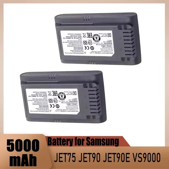 Batterie d'origine 100% pour aspirateur sans fil Samsung Vs9000 Jet90 Jet75 Jet90E VCA-SBT90