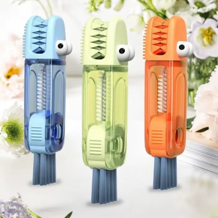 Brosse de nettoyage de couvercle de tasse 3 en 1