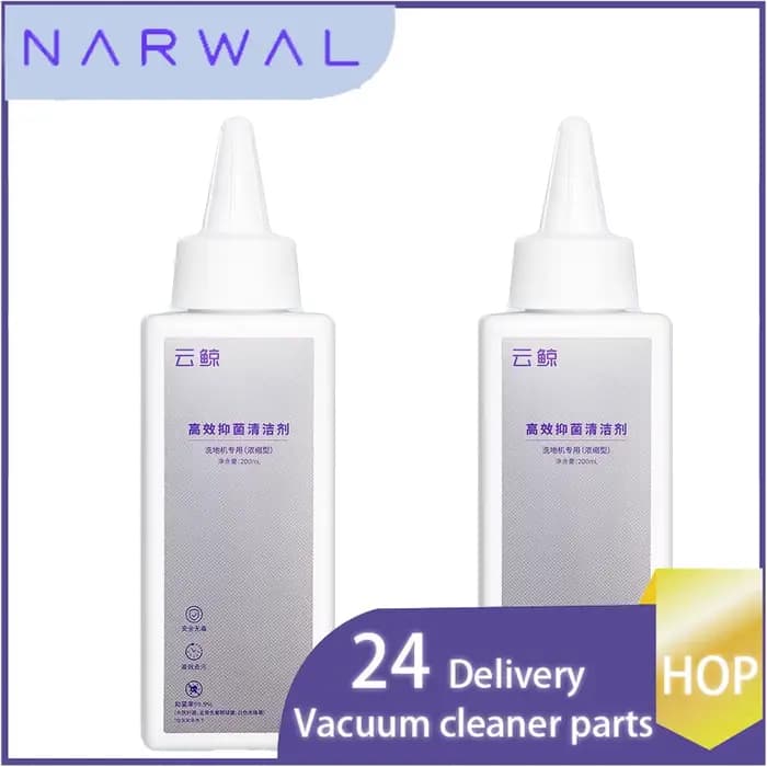 Solution de nettoyage des sols Narwal originale pour aspirateur eau et poussière S30 Pro \ S30 \ S20 Pro (200mL)