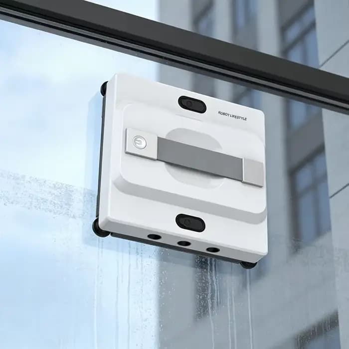 Robot nettoyeur de vitres robotisé pour le lavage des fenêtres avec 6 buses de pulvérisation