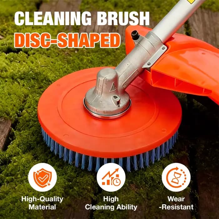 Brosse de nettoyage pour tondeuse à gazon de 25 cm