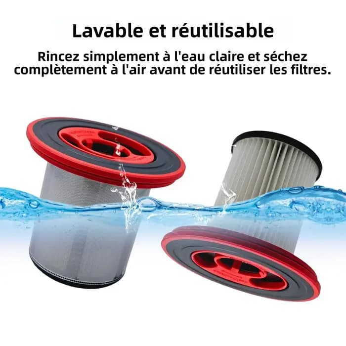 12040193 filtres lavables pour aspirateur sans fil Bosch Unlimited série 7 BKS711XXL BBS711W BBS712A BCS711GB BKS711MALL