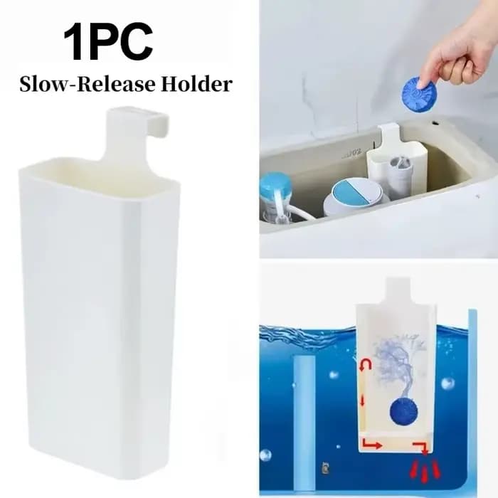 Boîte de nettoyant pour cuvettes de toilettes | Distributeur suspendu à libération lente pour réservoirs