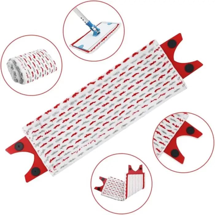 Tampons de vadrouille en microfibre pour ensemble de vadrouilles de sol Vileda Ultramax XL